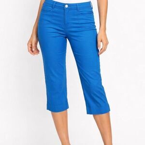 Chico's Royal Blue Capri Pants - Size Small